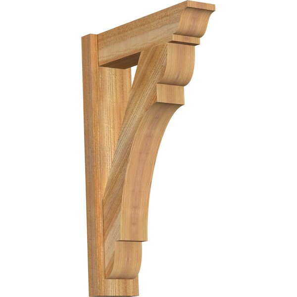 Ekena Millwork Olympic Rough Sawn Traditional Outlooker, Western Red Cedar, 6"W x 20"D x 32"H OUT06X20X32OLY01RWR - main